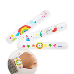 12 Pcs DIY Blank Slap Bracelets