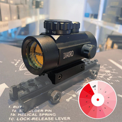 1x40 Red Dot Sight Rifle Scope