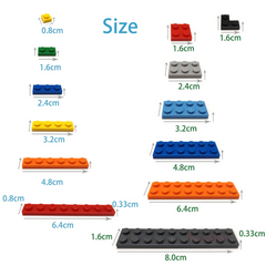 1x1 Round DIY Building Blocks