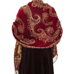 Bohemian Retro Jacquard Cashew National Style Talma