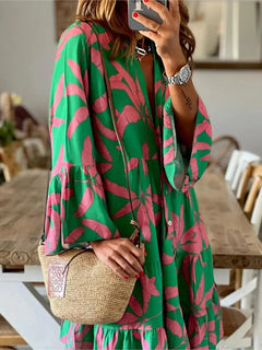 Boho Shirt Dress