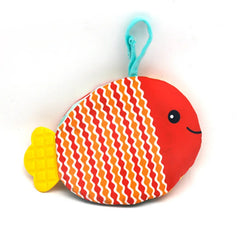 Baby Educational Toys Cloth Book Rustling Coloring Early Learning Toys For Children Toddler Small Fish Washable Hanging Baby Toy