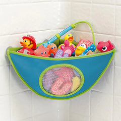 New Cute Animal Bath Toys Kids Baby Tidy Storage Suction Bathroom Bathtub Doll Hanging Bag Basket Mesh Storage Bag Water Toys