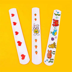 12 Pcs DIY Blank Slap Bracelets