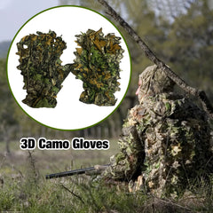 3D Camo Hunting Gloves