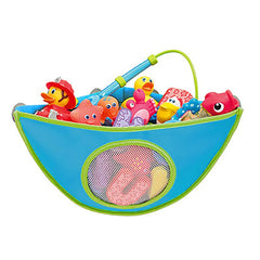 New Cute Animal Bath Toys Kids Baby Tidy Storage Suction Bathroom Bathtub Doll Hanging Bag Basket Mesh Storage Bag Water Toys