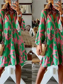 Boho Shirt Dress