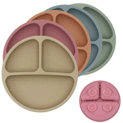 Safe Silicone Baby Plate