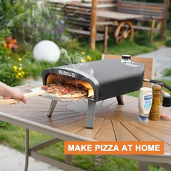 Portable Propane Ovens for Outside with 13 inch Stone, Ideal for Any Outdoor Kitchen