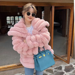 Luxury Faux Fur Jacket