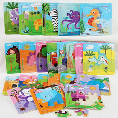 Montessori Wooden Puzzles