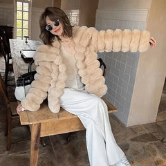 Luxury Faux Fur Jacket