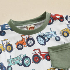 Baby Boys Summer Shorts Set