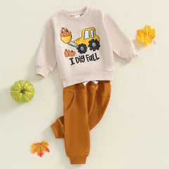 Baby Boy Fall Outfit Set