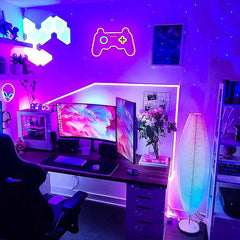 Gaming Neon Sign Gamer Wall Game Room Decor Gamer Gifts Neon Sign Wall Lights Led Sign For Teen Boys Kids Bedroom