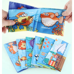 Soft Cloth Book, Crinkle Baby Books