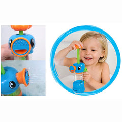 Kids Shower/Bath Toys - Cute Yellow Duck Waterwheel