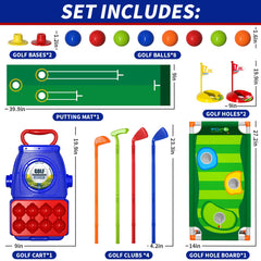 Upgraded Kids Toddler Golf Set