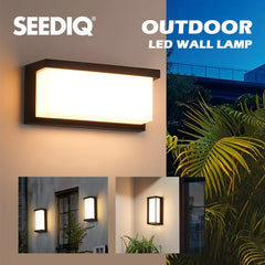 Waterproof Outdoor LED Wall Light 24W Modern Exterior Wall Lamp AC90-260V Outside Facade Wall Lighting for Street Porch Garden