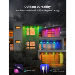 Permanent Outdoor Lights, Smart Outdoor String Light 120ft with 80 LED