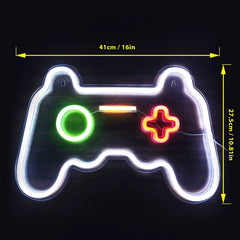 Gaming Neon Sign Gamer Wall Game Room Decor Gamer Gifts Neon Sign Wall Lights Led Sign For Teen Boys Kids Bedroom