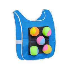 Dodgeball Game Set with Sticky Vest Sticky Dodgeball Vest