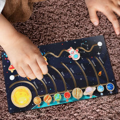 Wooden Space/Planets Jigsaw Puzzle for Toddlers