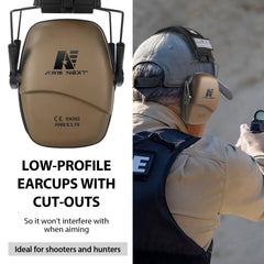 Shooters Hearing Protection Headphones ARM NEXT Sound-proof Earmuffs Noise canceling Headphones Ear Protective for Hunting