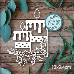 Piggy Craft metal cutting dies New Christmas Series Scrapbook paper craft