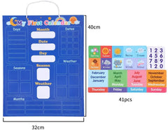 Preschool Magnetic Calendar for Kids