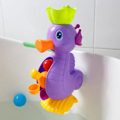 Kids Shower/Bath Toys - Cute Yellow Duck Waterwheel