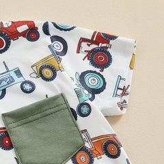 Baby Boys Summer Shorts Set