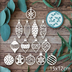 Piggy Craft metal cutting dies New Christmas Series Scrapbook paper craft
