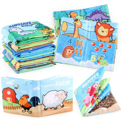 Soft Cloth Book, Crinkle Baby Books