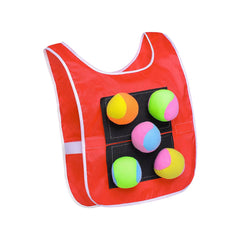 Dodgeball Game Set with Sticky Vest Sticky Dodgeball Vest