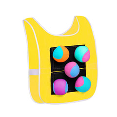 Dodgeball Game Set with Sticky Vest Sticky Dodgeball Vest