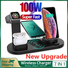 7 in 1 Wireless Charger Dock