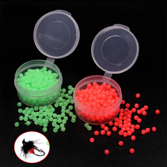 Soft Mini Fly Tying Glow Beads