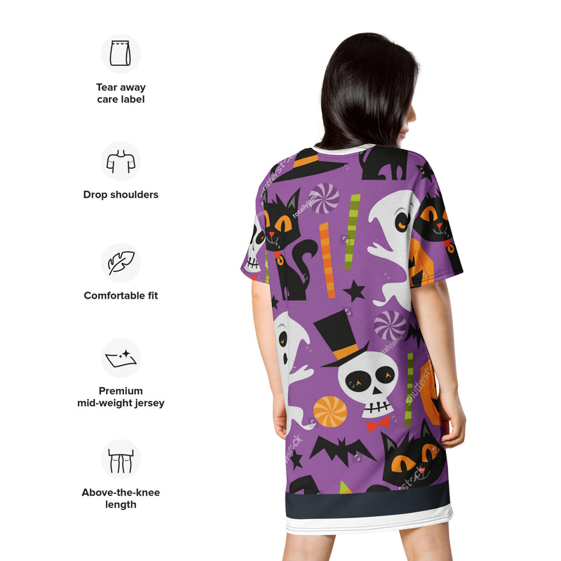 Halloween T-shirt dress