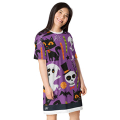 Halloween T-shirt dress