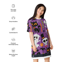 Halloween T-shirt dress