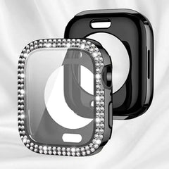 Bling Glass Cover for Apple Watch Case