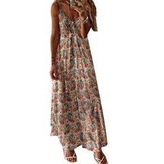 Women Boho Vintage Loose Dress