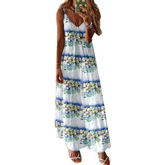 Women Boho Vintage Loose Dress