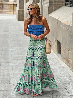 Casual All Match Boho Skirt